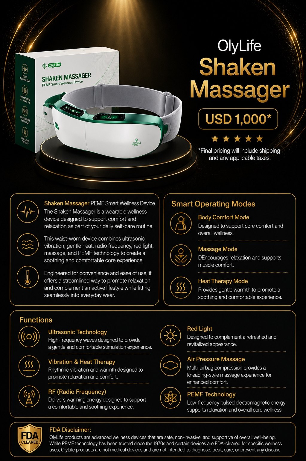 OlyLife Shaken Massager | OlyLife Network